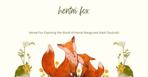 hen tai fox|Hentaifox 